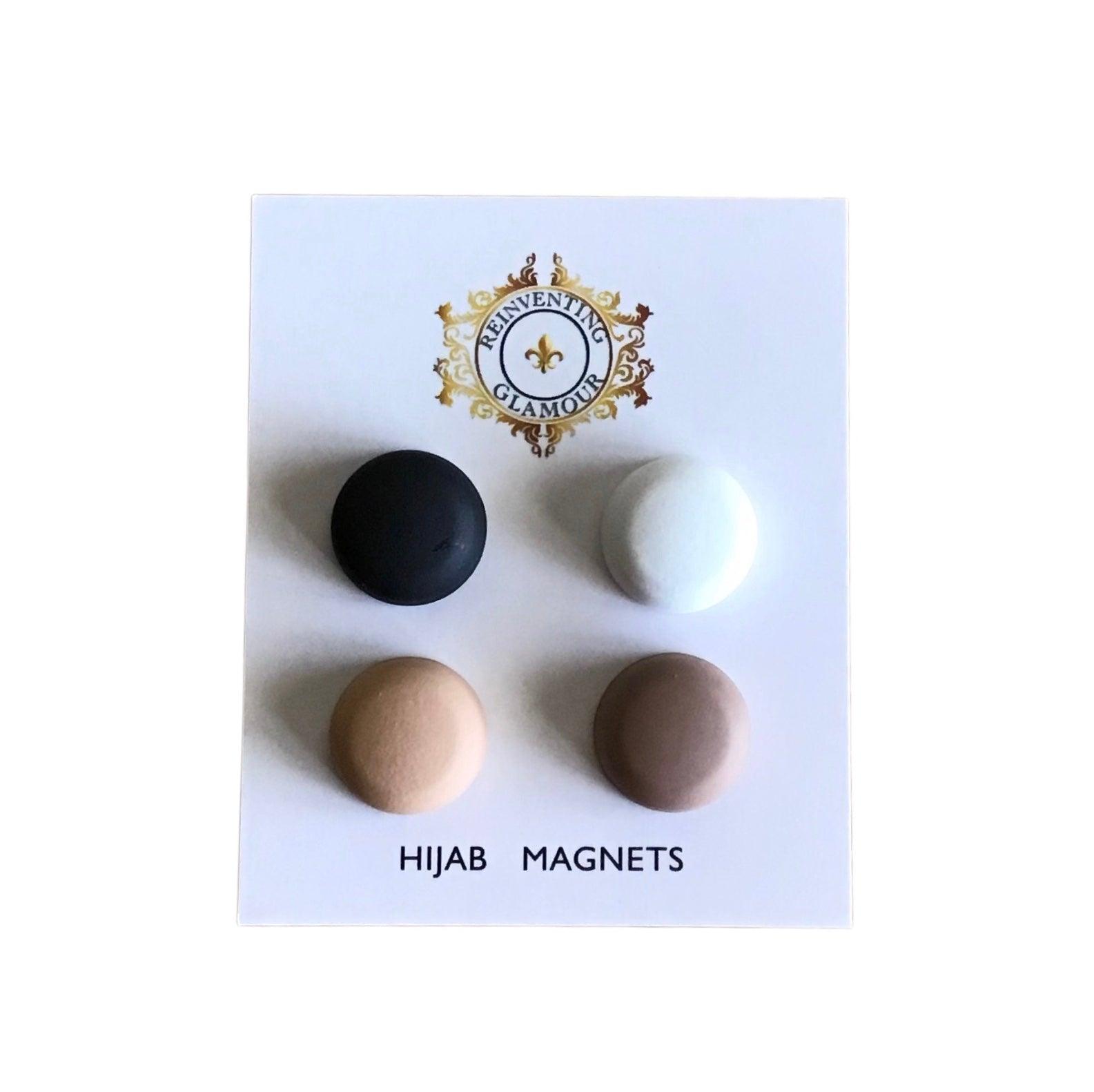 Hijab Magnets (Matte) 4 Pack – Reinventing Glamour